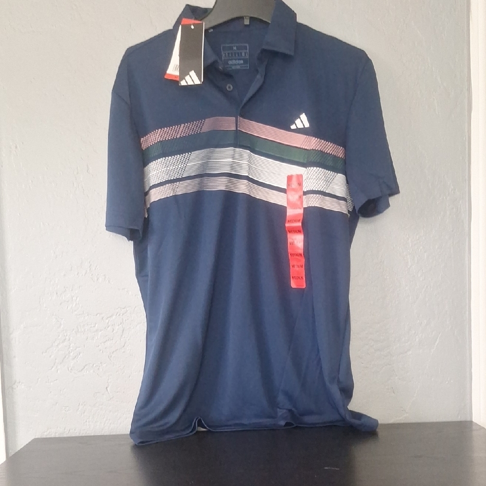Adidas Men's Blue Polo Shirt (7)